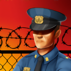 黑色边境警察模拟器游戏