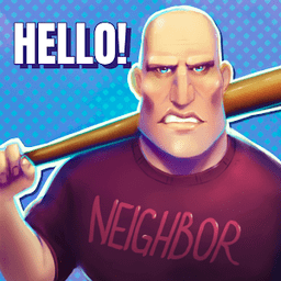 冷静生气的邻居游戏