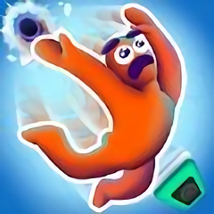 大炮人跳跃游戏(cannon man jumper)
