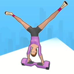 倒立障碍跑游戏(handstand challenge)