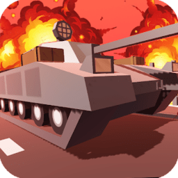 疯狂的道路坦克横撞游戏(crazy road tank rampage)