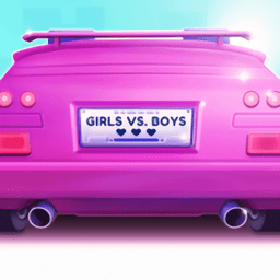女孩vs男孩3d小游戏(girls vs boys 3d)